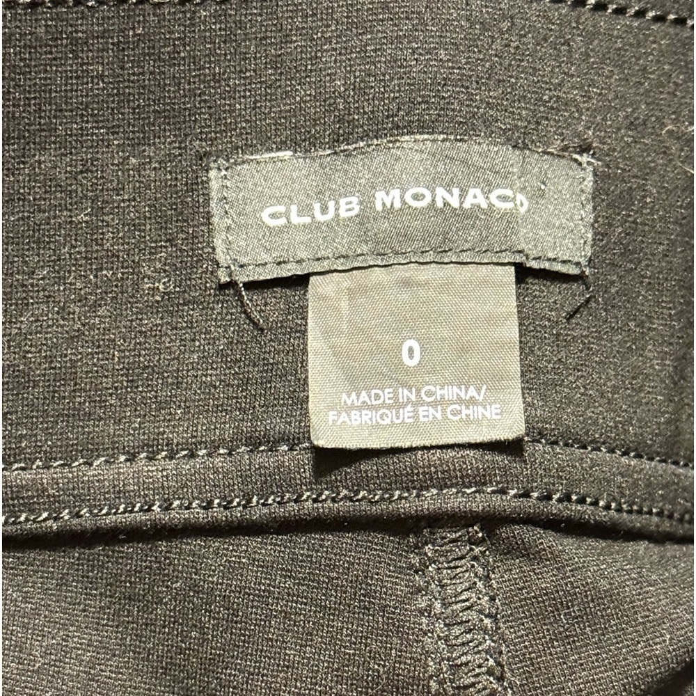 Club Monaco Tasha Faux Leather Leggings Sz0 - Picture 7 of 8